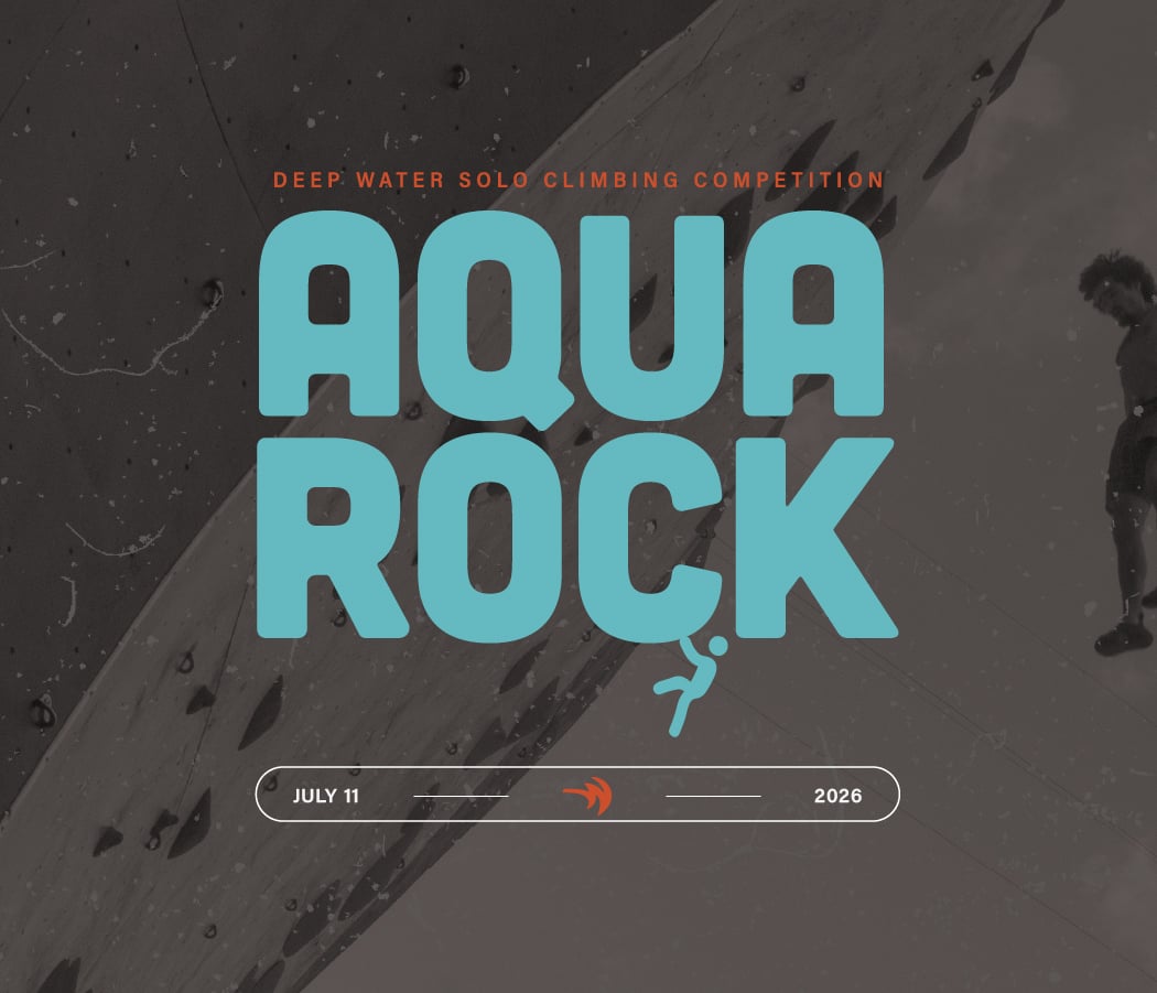 Aqua Rock Deep Water Solo Climbing Competition 1